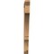Ekena Millwork Balboa Slat Rough Sawn Bracket, Western Red Cedar, 4"W x 40"D x 48"H BKT04X40X48BOA06RWR - alternate 2
